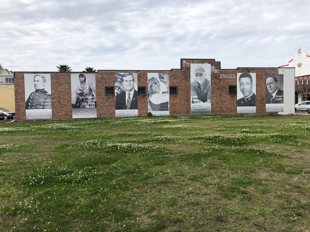 Downtown Pascagoula Banners Showcase Many Famous Pascagoulans Our