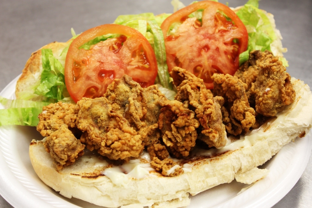 oyster poboy